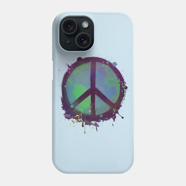 Peace Phone Case by njonestees