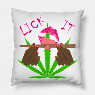 Lick It #4 Pillow