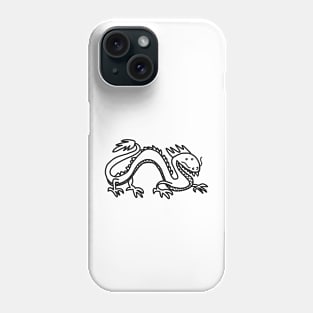 Dragon Line Art Phone Case