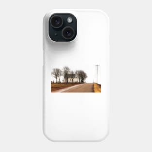 Foggy Country Church 1 Phone Case