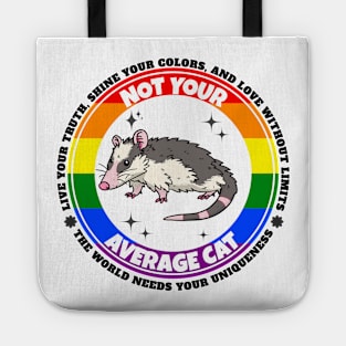 LGBTQIA+ Opossum Pride Tote