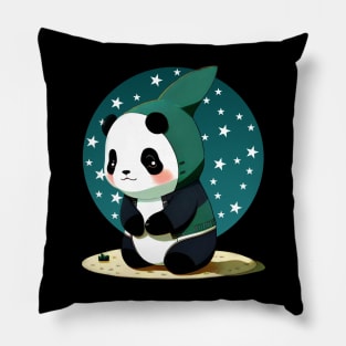 Panda Shark Doo Doo Doo Doo Doo Pillow