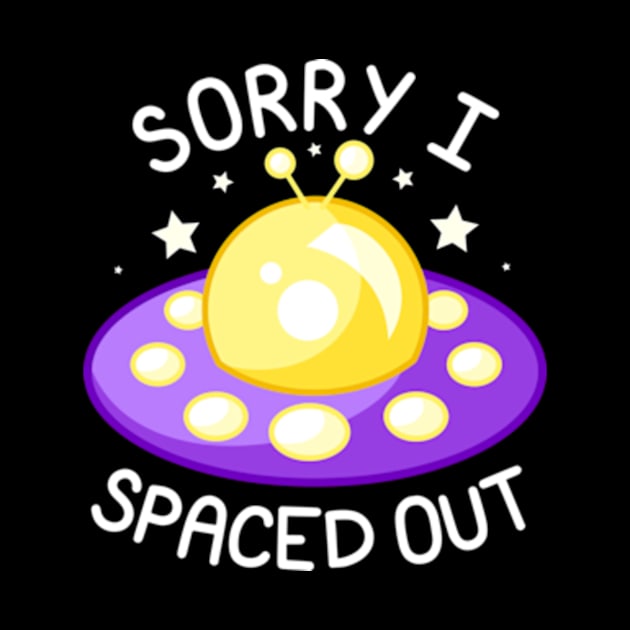 Sorry I Spaced Out - Yellow and Purple by JadedOddity