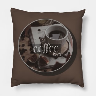 Coffee and books coffee lover aesthetic bookworm book lover book beautiful vintage retro relax coffeehouse Pillow