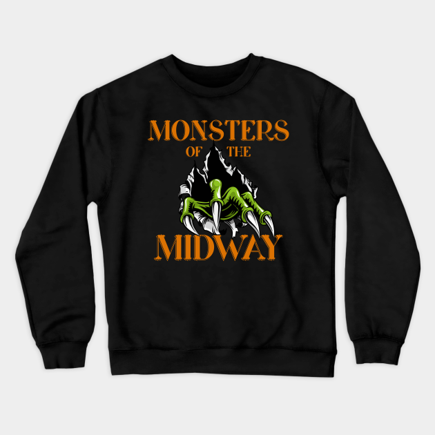 monsters of the midway sweatshirt