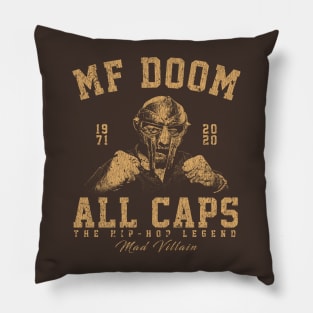 MF Doom Brown Pillow