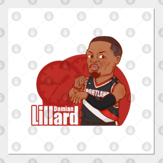 Damian Lillard Anime Portland Blazers Dame Damian Lillard