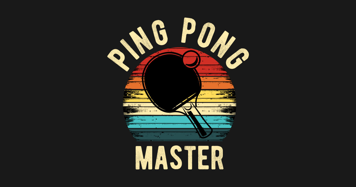 Retro vintage ping pong Ping Pong Posters and Art Prints TeePublic