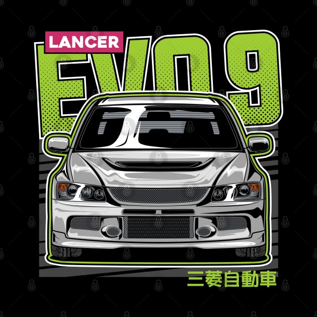 Lancer Evolution 9 by idrdesign