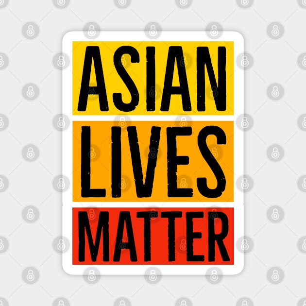 Asian Lives Matter Magnet by Suzhi Q