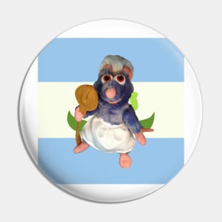 Ratatouille Achillean Rights Pin