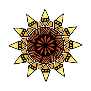 African Sun MANDALA T-Shirt