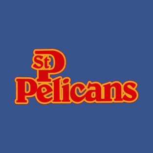 Defunct St. Petersburg Pelicans Baseball 1989 T-Shirt