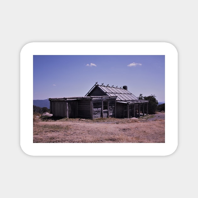 Craig's hut Mt Stirling Magnet by Andyt