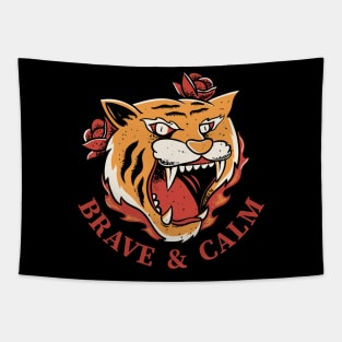 Brave and Calm Tapestry