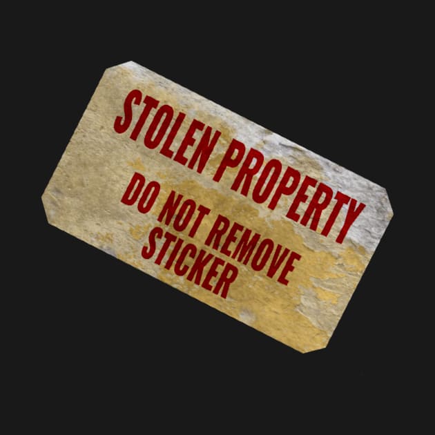 STOLEN PROPERTY by Ricann Print 