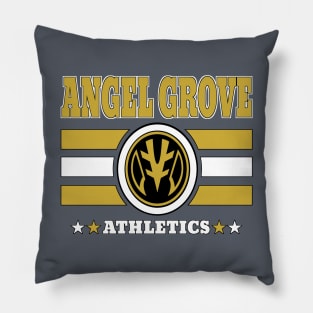 Angel Grove Athletics - White Pillow