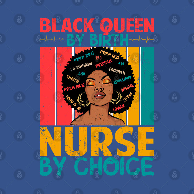 Discover Retro Vintage Style - Black Queen by Birth Nurse at Choice - Black Queen Gift - T-Shirt