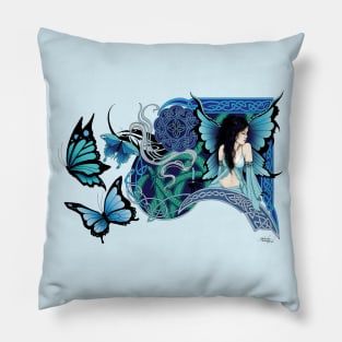 Blue Fairy Pillow