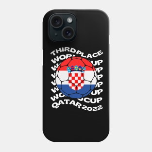 Croatia Football Third Place Phone Case