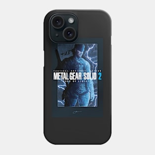 Metal Gear Solid 2 "Tanker Storm" Poster Phone Case