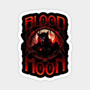 Bloodmoon Werewolf Streetwear Magnet