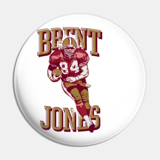 Brent Jones San Francisco Serif Pin