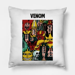 Monsters Party of Venom Pillow