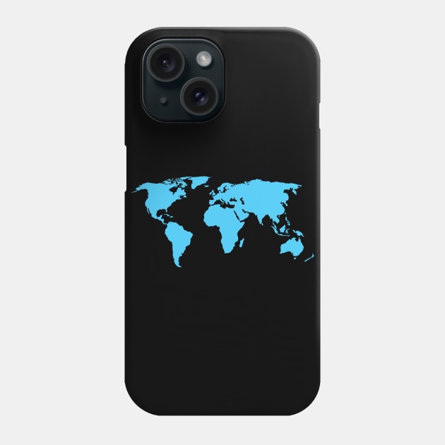 world map Phone Case by s4rt4