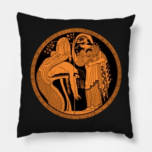 Athena and Jason and the Golden Fleece Pillow