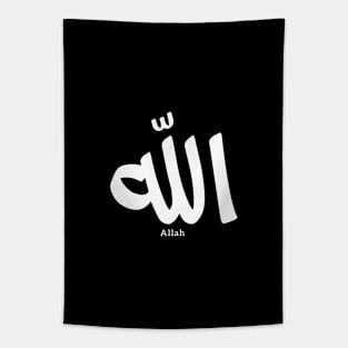 God-Allah in arabiccalligraphy Tapestry