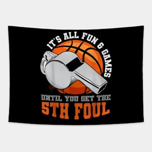 Team Baller Basketball Quote For A Basketball Lover Tapestry