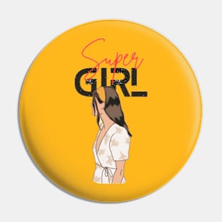 Super girl Pin