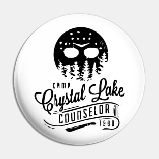 Camp Crystal Lake Pin