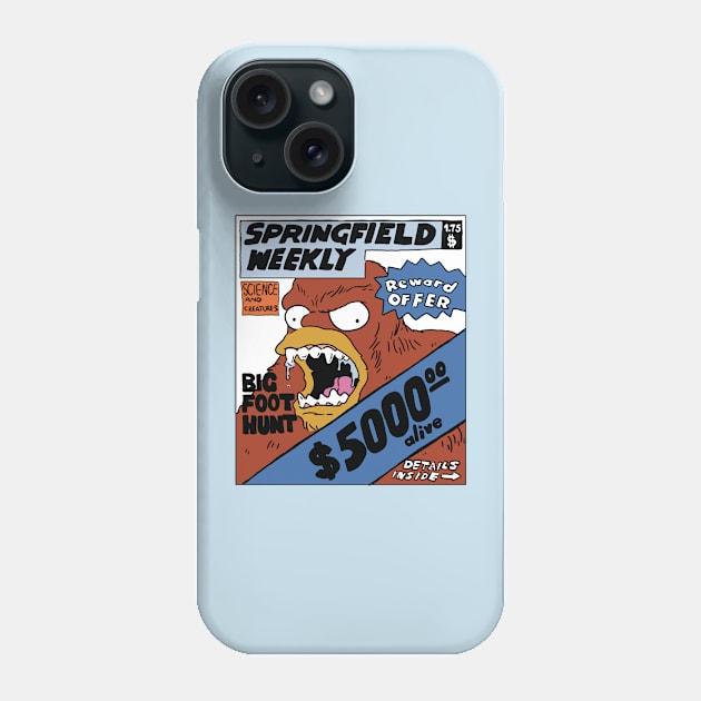 Springfield Weekly color Phone Case by TeeAguss