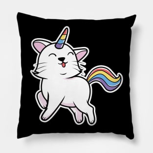 Caticorn Cartoon Pillow