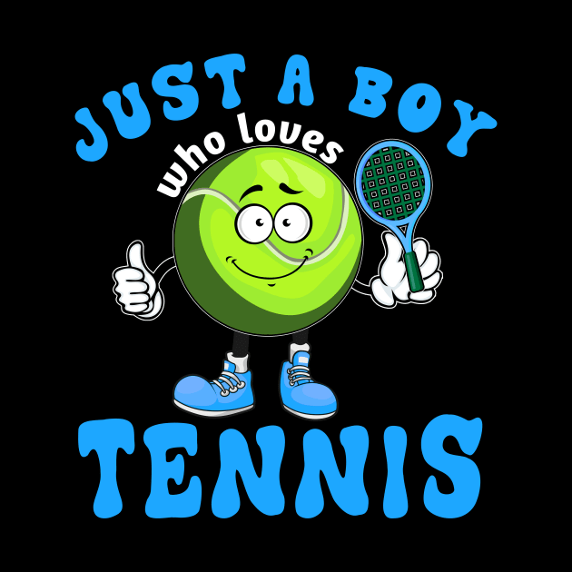 Just A Boy Who Loves Tennis by NatalitaJK