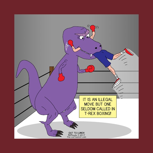 T-Rex Boxing by OutToLunch