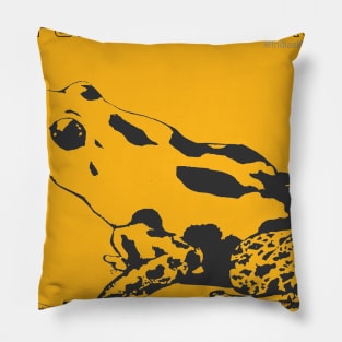 Poison Dart Frog Pillow