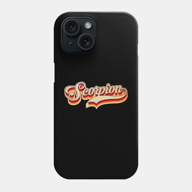 Vintage Scorpion Phone Case by CTShirts