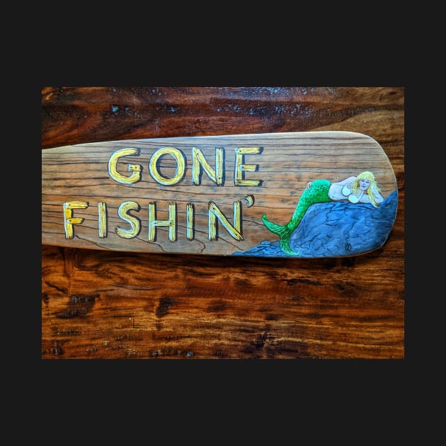 Gone Fishin' Mermaid by Matt Starr Fine Art