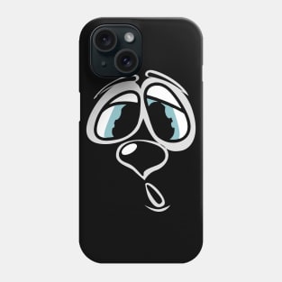 Perplexed Emoji Halloween Costume TShirt Confused Face Phone Case