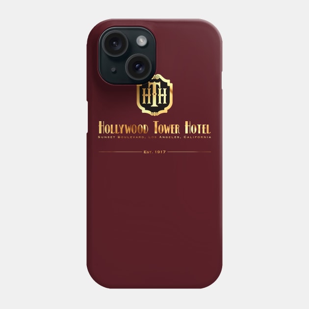 Hollywood Hotel Phone Case by Mick-E-Mart