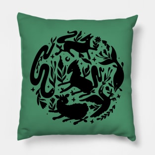 Wild folks planet Pillow