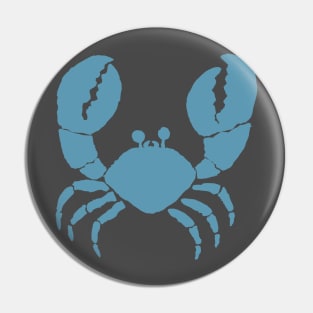 blue crab Pin