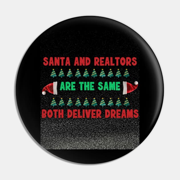 Santa Favorite Realtor They are same funny christmas shirt Pin by PC SHOP