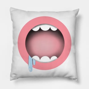 monster mouth Pillow