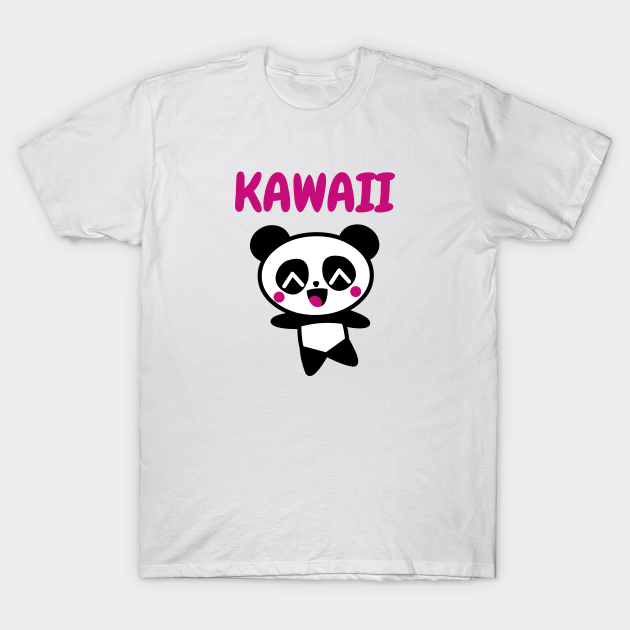 Disover Kawaii Panda! - Kawaii - T-Shirt