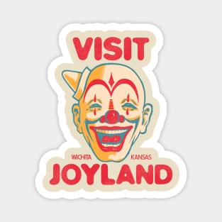 Visit Joyland Retro Defunct Amusement Park Wichita Kansas Magnet