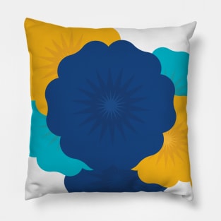 Modern Floral Arrangement No. 1 Pillow